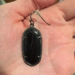 Kendra Scott single black banded Elle